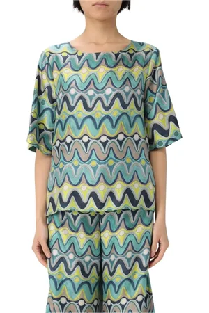 Maliparmi Dames, Blouses & Shirts, Groen, Maat: S