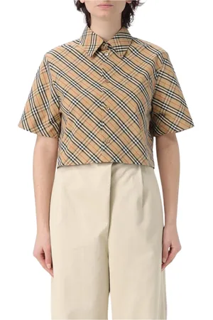 Burberry Dames, Blouses & Shirts, , Maat: XS Katoen