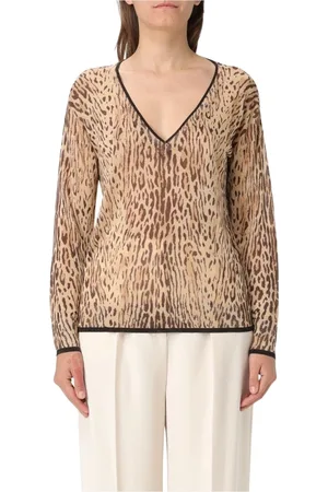Liu Jo Dames, Truien, Bruin, Maat: XS