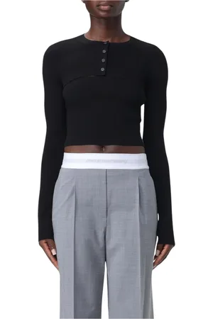 Alexander Wang Dames, Truien, Zwart, Maat: XS Spandex