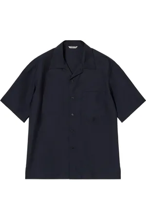 Auralee Heren, Overhemden, Blauw, Maat: 2XL