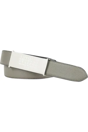 Maison Margiela Heren, Accessoires, Grijs, Maat: 80 CM Leer