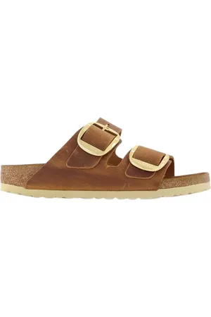 Birkenstock Heren, Schoenen, Bruin, Maat: 38 EU Leer