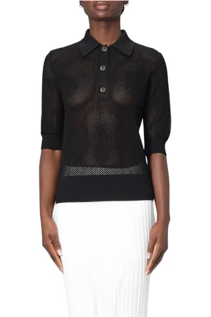 Sportmax Dames, Tops, Zwart, Maat: L