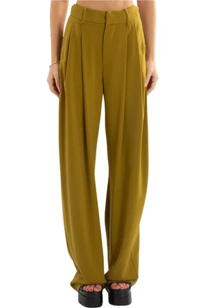 ANIYE BY Dames, Broeken, Groen, Maat: XS