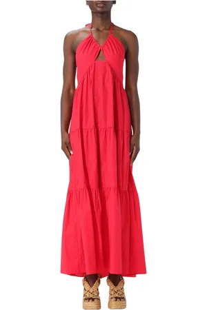 Twin-Set Dames, Jurken, Rood, Maat: XS