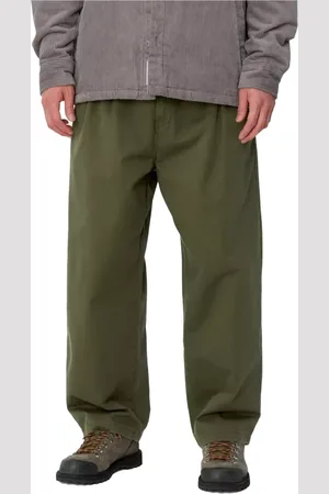 Carhartt Heren, Broeken, Groen, Maat: W36 Katoen