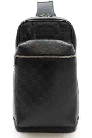 Gucci Unisex, Pre-owned, Zwart, Maat: ONE Size Leer