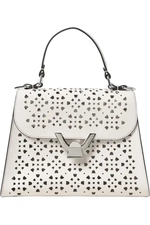 Coccinelle Dames, Tassen, Wit, Maat: ONE Size Leer