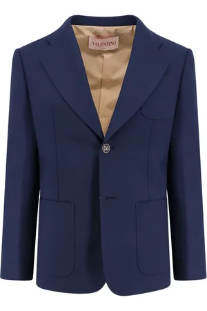 VALENTINO Heren, Jassen, Blauw, Maat: M Wol