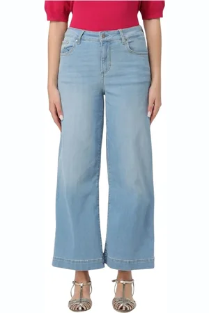 Liu Jo Dames, Jeans, Blauw, Maat: W27 Katoen