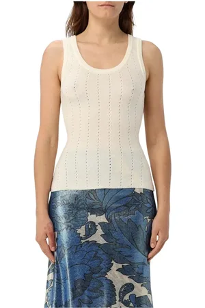Etro Dames, Tops, Wit, Maat: S Viscose