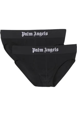 Palm Angels Heren, Ondergoed, Zwart, Maat: L Katoen