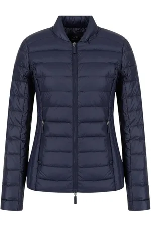 Armani Exchange Dames, Jassen, Blauw, Maat: M