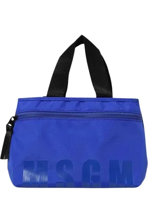 Msgm Dames, Tassen, Blauw, Maat: ONE Size Nylon