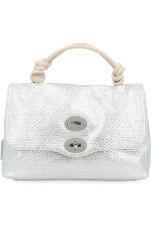 Zanellato Dames, Tassen, Grijs, Maat: ONE Size Leer