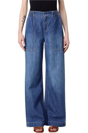 Liu Jo Dames, Jeans, Blauw, Maat: W25 Katoen