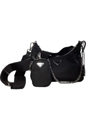 Prada Dames, Pre-owned, Zwart, Maat: ONE Size Nylon