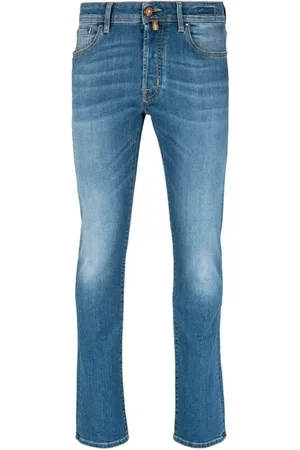 Jacob Cohen Heren, Jeans, Blauw, Maat: W38 Denim