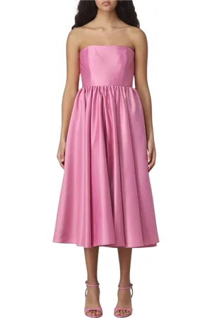 Pinko Dames, Jurken, Roze, Maat: 2XS Satijn
