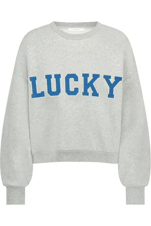 BY-BAR Dames, Sweatshirts & Hoodies, Blauw, Maat: XL Katoen