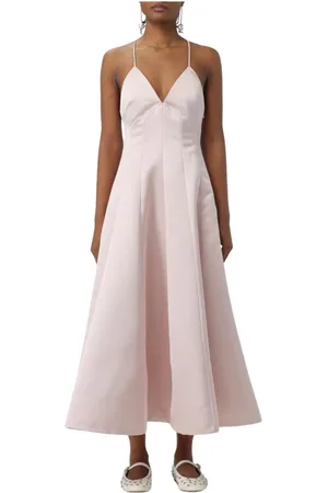 Serafini Dames, Jurken, Roze, Maat: XS Satijn