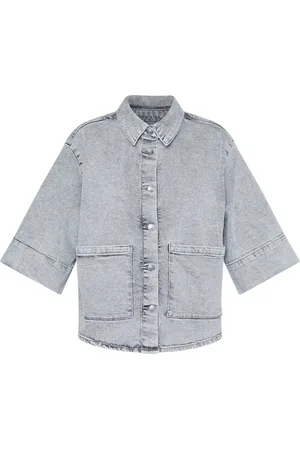 SisterS point Dames, Jassen, Blauw, Maat: L Denim