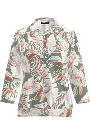 Frank Walder Dames, Blouses & Shirts, Veelkleurig, Maat: 2XL