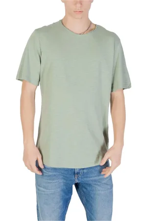 JACK & JONES Heren, Tops, Groen, Maat: S Katoen