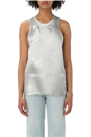 Diesel Dames, Tops, Blauw, Maat: M