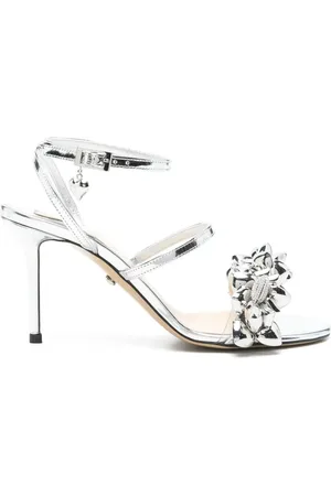 Mach & Mach Dames, Schoenen, Grijs, Maat: 37 1/2 EU Leer