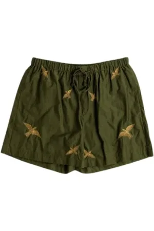 Baziszt Heren, Badkleding, Groen, Maat: L Katoen