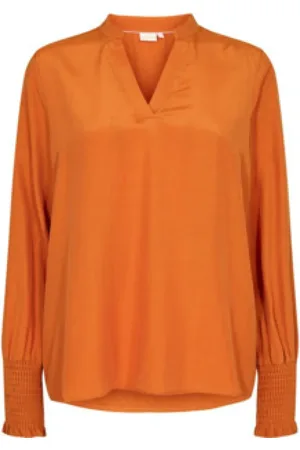 Numph Dames, Blouses & Shirts, Rood, Maat: 2XL