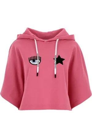 Chiara Ferragni Dames, Sweatshirts & Hoodies, Roze, Maat: L Katoen