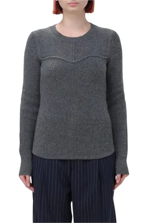 Isabel Marant Dames, Truien, Grijs, Maat: M Wol