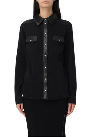 Liu Jo Dames, Blouses & Shirts, Blauw, Maat: L Denim