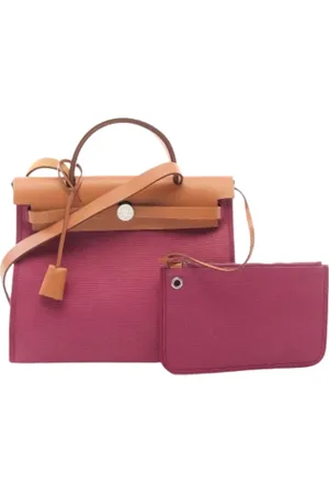 Hermès Dames, Pre-owned, Roze, Maat: ONE Size Katoen