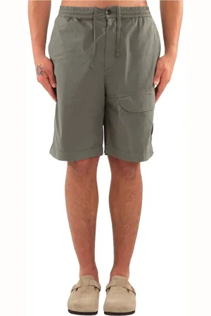 C.P. Company Heren, Korte broeken, Groen, Maat: 2XL