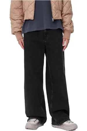 Carhartt Dames, Jeans, Zwart, Maat: W28 Katoen