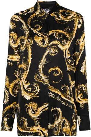 VERSACE Dames, Blouses & Shirts, Veelkleurig, Maat: 2XS