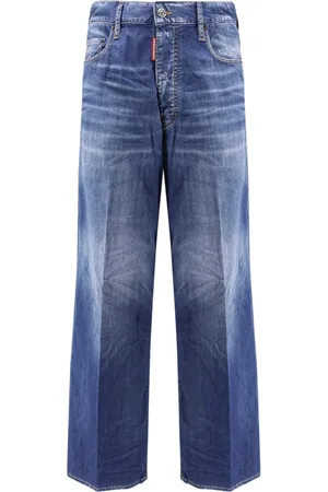 Dsquared2 Heren, Jeans, Blauw, Maat: 2XL Katoen