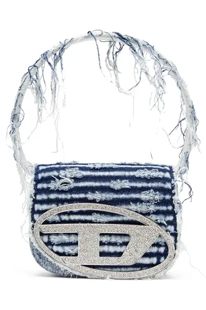 Diesel Dames, Tassen, Blauw, Maat: ONE Size Katoen