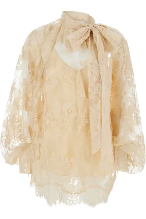 ZIMMERMANN Dames, Blouses & Shirts, , Maat: S Katoen