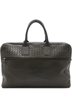 Bottega Veneta Heren, Pre-owned, Bruin, Maat: ONE Size Leer