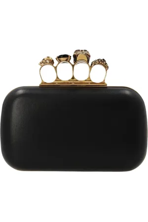 Alexander McQueen Dames, Tassen, Zwart, Maat: ONE Size Leer