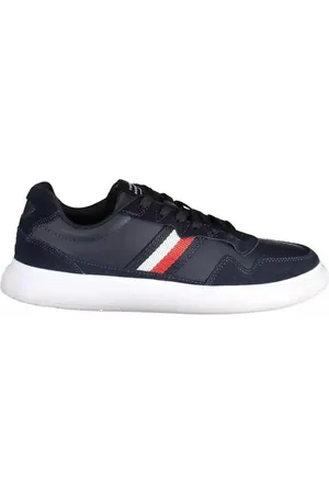 Tommy Hilfiger Heren, Schoenen, Blauw, Maat: 42 EU Leer
