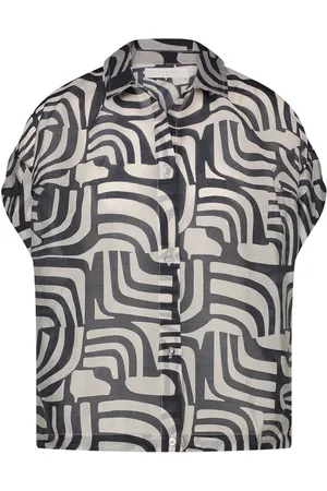 NUKUS Dames, Blouses & Shirts, Veelkleurig, Maat: S