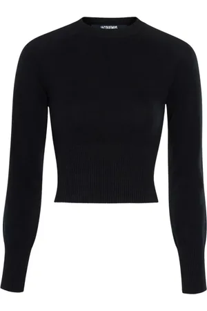 Jacquemus Dames, Truien, Zwart, Maat: XS Kasjmier