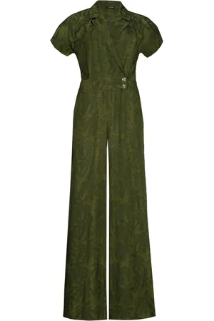 Caroline Biss Dames, Jumpsuits & Playsuits, Groen, Maat: M