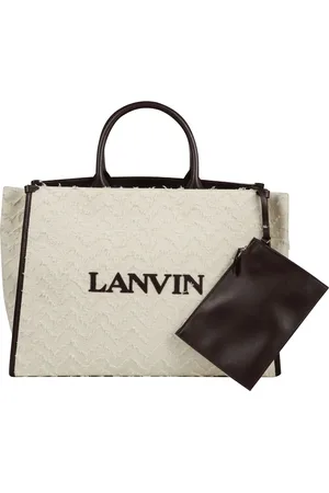 Lanvin Heren, Tassen, , Maat: ONE Size Katoen